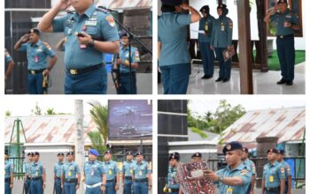 Lanal Timika Gelar Upacara Peringati Hari Sumpah Pemuda, Bergerak Berkarya Berinovasi Demi Mewujudkan Indonesia Maju