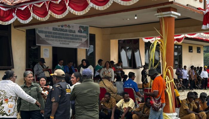 Kunker selama empat hari di Pesisir, Ketua Dekranasda Mimika bakal catat kebutuhan Masyarakat 