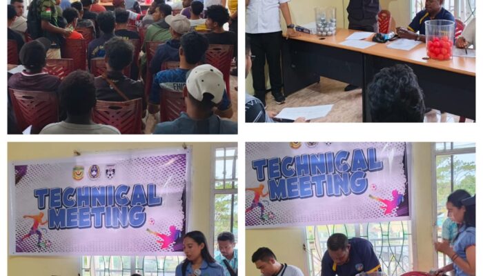 Panpel Turnamen Futsal Piala Bupati U-22 Gelar TM, Berikut Hasil Undian dan Pembagian Grup