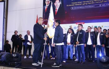 Pengurus JMSI Sulsel 2025-2030 Resmi Dilantik, Teguh Santosa Tekankan Profesionalisme Media