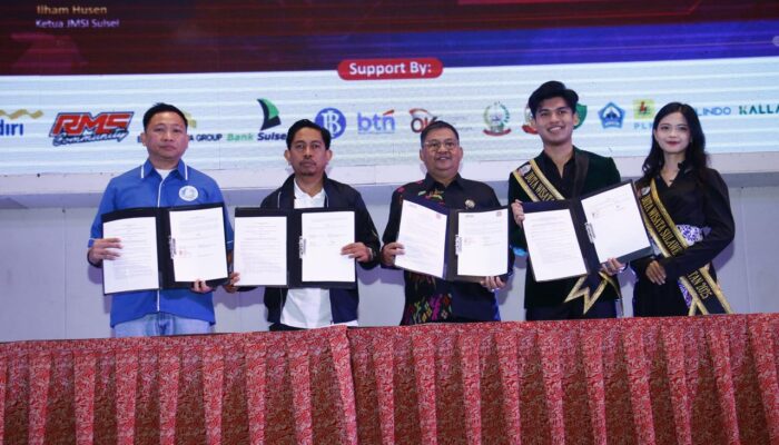 Baru Dilantik, JMSI Sulsel Langsung Teken MoU dengan 3 Organisasi
