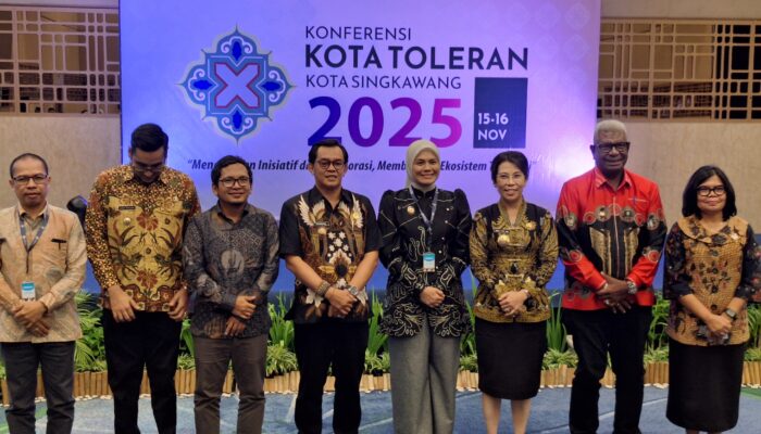 Bupati Mimika Paparkan Harmoni Keberagaman di Konferensi Kota Toleran 2025 Singkawang