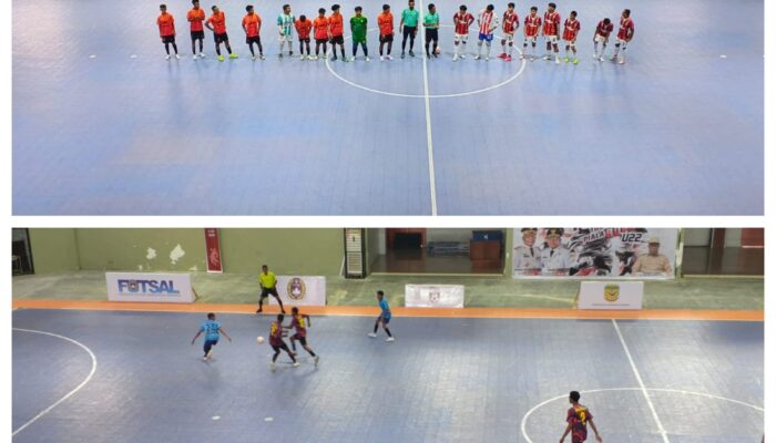 Turnamen Futsal Piala Bupati Mimika Bergulir, 8 Pertandingan Tersaji Dihari Pertama Pembukaan, Antonius Kemong: Bisa Lahirkan Bintang Nasional