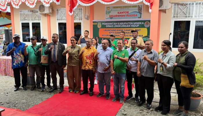 Atasi Masalah Sampah di Mimika, Konsep “Papa Berseri” Menjadi Sebuah Solusi