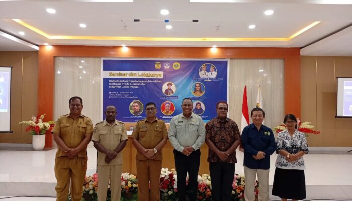 Disdik Mimika dan UNJ Gelar Seminar Implementasi Pembelajaran Mendalam Berbasis Kearifan Lokal Papua Tengah