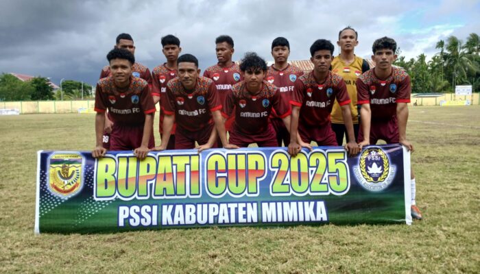Elang FC dan Sostar FC Berbagi Angka di Bupati Cup Mimika U22 2025