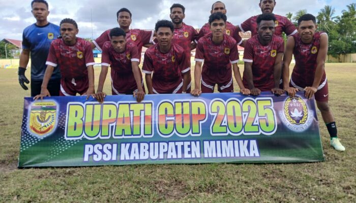 Pertandingan Seru Amuna FC vs Meepago FC Berakhir Imbang 2-2 di Stadion Wania Imipi