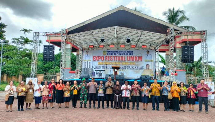 Expo Festival UMKM Meriahkan Peringatan Hari Noken Sedunia ke-XIII di Mimika