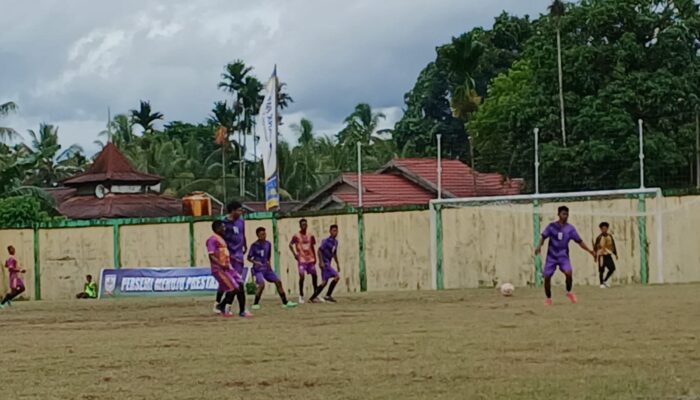 Putra Tamanipia FC Libas Kuder FC 6-0 di Stadion Wania Imipi