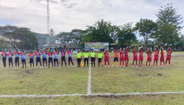 MU Bantai Airu Mioko 6-2, Nasaret Kureayuata Bintang Dengan Hattrick Di Laga Penentu Bupati Cup U-22