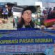 Kegiatan Terakhir, Disperindag Mimika Gelar Operasi Pasar Murah
