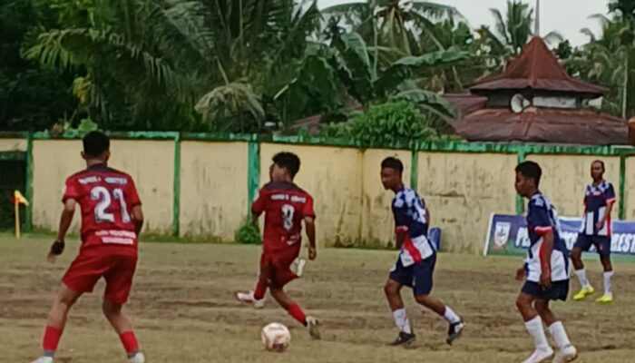 Mimika United FC Kalahkan Snon Swan FC 2-1, Lolos ke Perempat Final Bupati Cup Mimika 2025