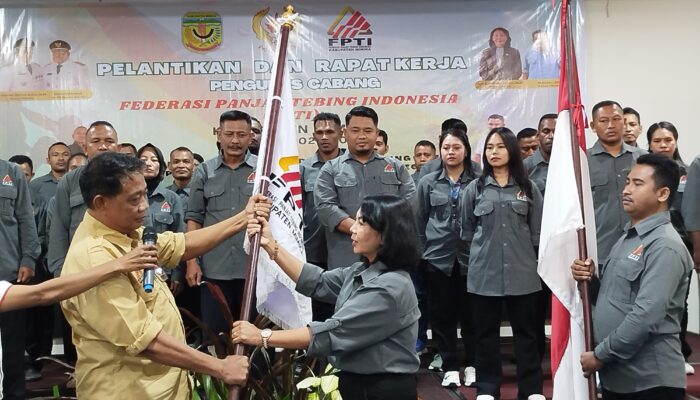 drh. Sabelina Fitriani resmi Pimpin FPTI Mimika Periode 2025-2029