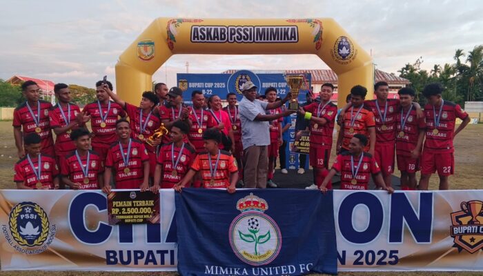 MU Kampiun Bupati Cup 2025, Plt Ketua Askab: Dorong Sepakbola Muda Menuju Liga 4, 60 Pemain Siap Dipanggil