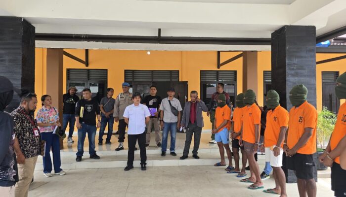 Gelar Rekonstruksi Pembunuhan AM di Timika, 23 Adegan Diperagakan, 7 Tersangka Terancam Hukuman Berat