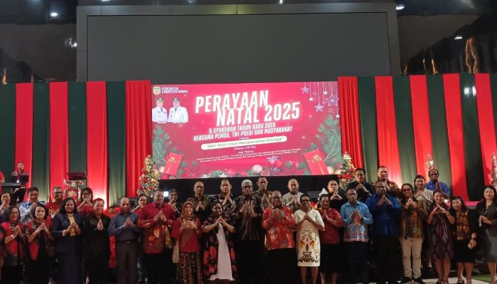 Bupati Mimika Ajak Masyarakat Masuki Tahun Baru 2026 dengan Semangat dan Kolaborasi