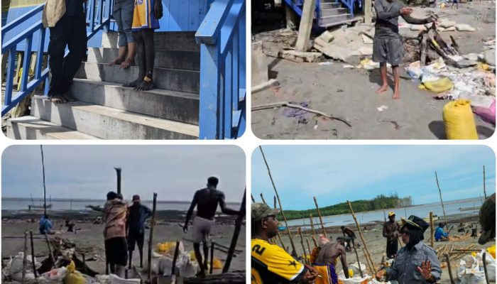 Awali Tahun 2026, Hj. Rampeani Rachman Kunker ke Distrik Amar, Dapati Fasilitas Air Bersih Terancam Rusak Akibat Air Pasang dan Cuaca Ekstrem