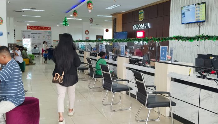 Jemput Bola Berbuah Hasil, Disdukcapil Mimika Layani Puluhan Ribu Dokumen Kependudukan