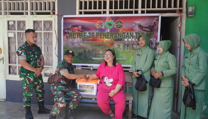 Peringati HUT ke-75 Penerangan TNI AD, Pendam Kasuari Hadir Menyapa Pensiunan Wartawan dengan Empati Kepedulian