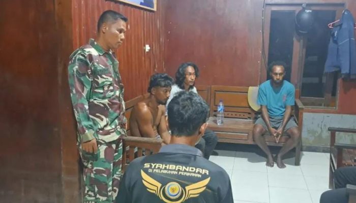 Berawal Dari Laporan Warga, Aparat Gabungan Ungkap Peredaran Narkoba di Pelabuhan Poumako