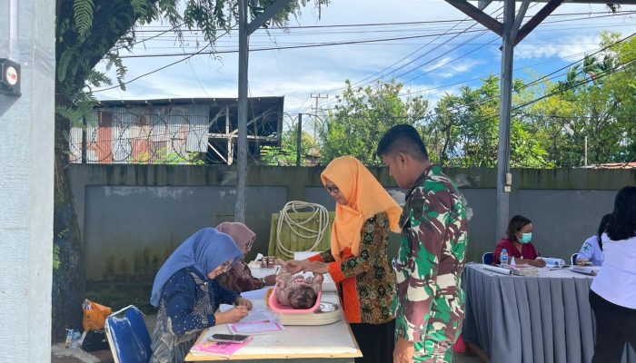 Posyandu Edenia Lanal Timika Layani Puluhan Balita dan Ibu Hamil, Dorong Generasi Sehat Sejak Dini