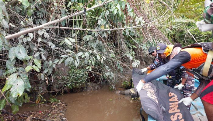 Korban Tenggelamnya Perahu Ketinting di Kali Asue Asmat Ditemukan Meninggal Dunia