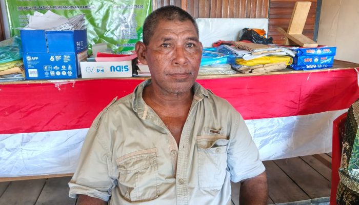 Sejumlah Kegiatan Fisik di Kampung Nawaripi Dalam Tahap Pengerjaan