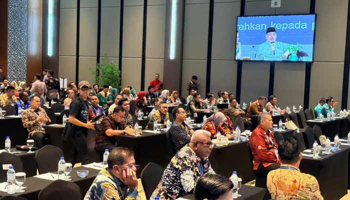 Bupati Mimika Hadiri Rakernas XVII APKASI 2026, Perkuat Sinergi Pusat dan Daerah