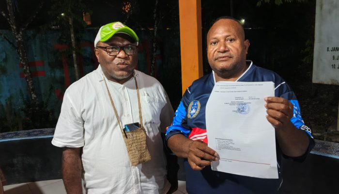 Antonius Kemong Ditunjuk sebagai Ketua Panitia Muskablub KONI Mimika