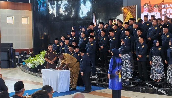 Berawal Dari Diskusi Para Tokoh Jawa, Madura dan Sunda, Pengurus Forjamas Mimika Akhirnya Terbentuk dan Resmi Dilantik