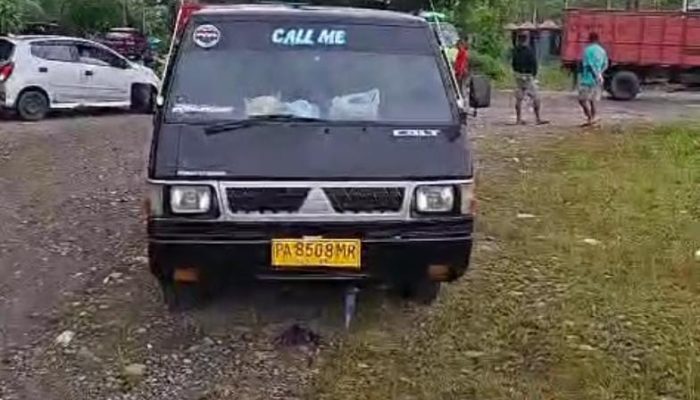 Sopir Pick Up Ditemukan Meninggal di Dalam Mobil Depan SPBU KM 8