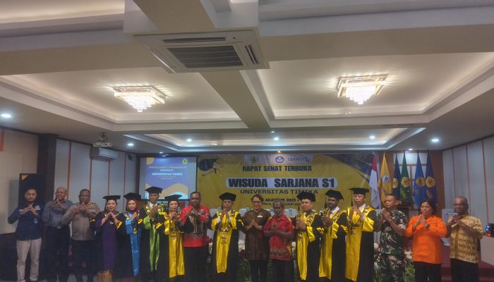 Universitas Timika Gelar Wisuda, Ini Pesan Bagi Wisudawan wisudawati