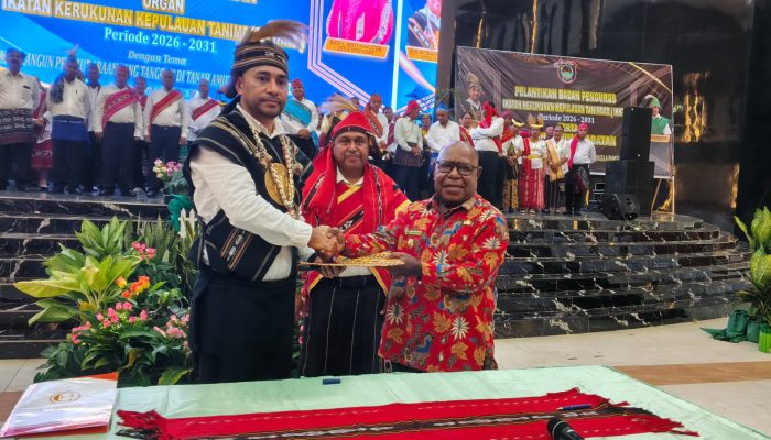Pengurus IKKT Periode 2026-2031 Resmi Dilantik, Teguhkan Persaudaraan Warga Tanimbar di Tanah Amungsa dan Bumi Kamoro
