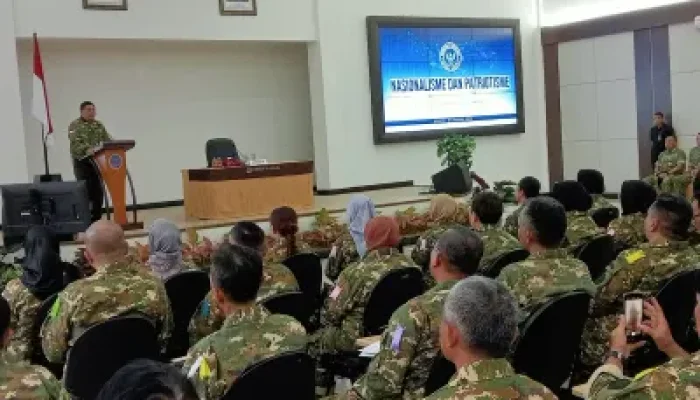 Retret PWI Bogor, Menhan Sjafrie Bongkar Kebocoran Anggaran Rp5.770 Triliun