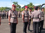 Mutasi Perwira Polres Mimika, Dua Kapolsek dan Kasat Reskrim Resmi Berganti
