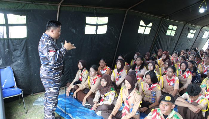 KKRI Lanal Timika Gelar Persami, Fokus Pembinaan Karakter, Disiplin, dan Jiwa Kepemimpinan