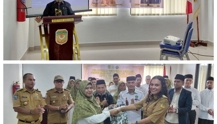 Pengurus LPTQ Distrik Wania Dilantik, H Darwis: Penguatan Struktur dan Perubahan Sistem LPTQ