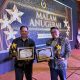 Gubernur Papua Mathius Derek Fakhiri Dianugerahi Golden Leader Award JMSI pada Hari Pers Nasional 2026