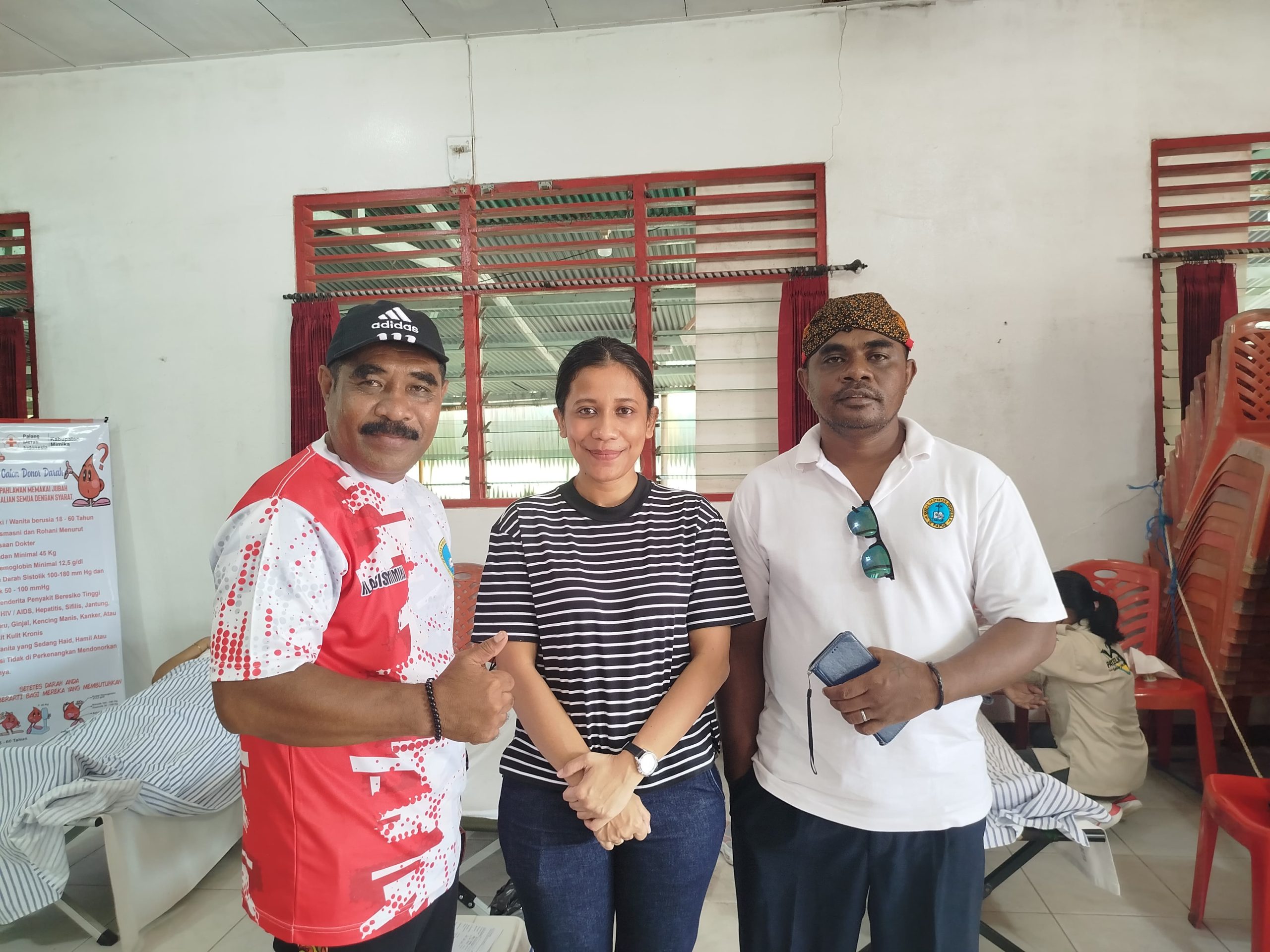PMI Mimika Gelar Donor Darah di Gereja GPI Torsina, Ajak Jemaat Bantu Sesama di Masa Prapaskah