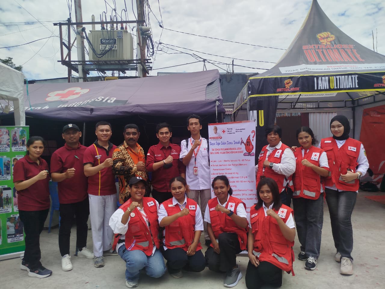 Hari Terakhir Festival Pasar Imlek, PMI Catat Peningkatan Donor Darah