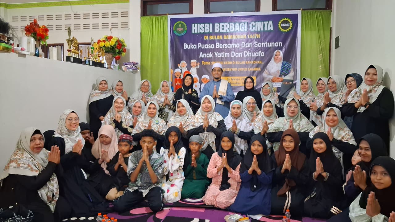HISBI BKMT Gelar Buka Puasa dan Santunan Yatim Dhuafa, Hadirkan Senyum di 8 Ramadhan 1447 H