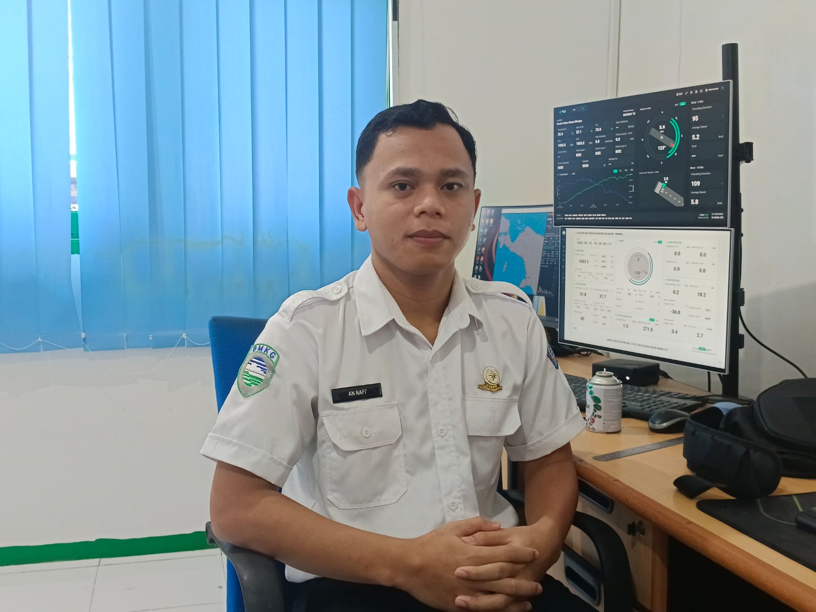 BMKG Mimika Prediksi Puncak Curah Hujan Terjadi Juli–Agustus 2026