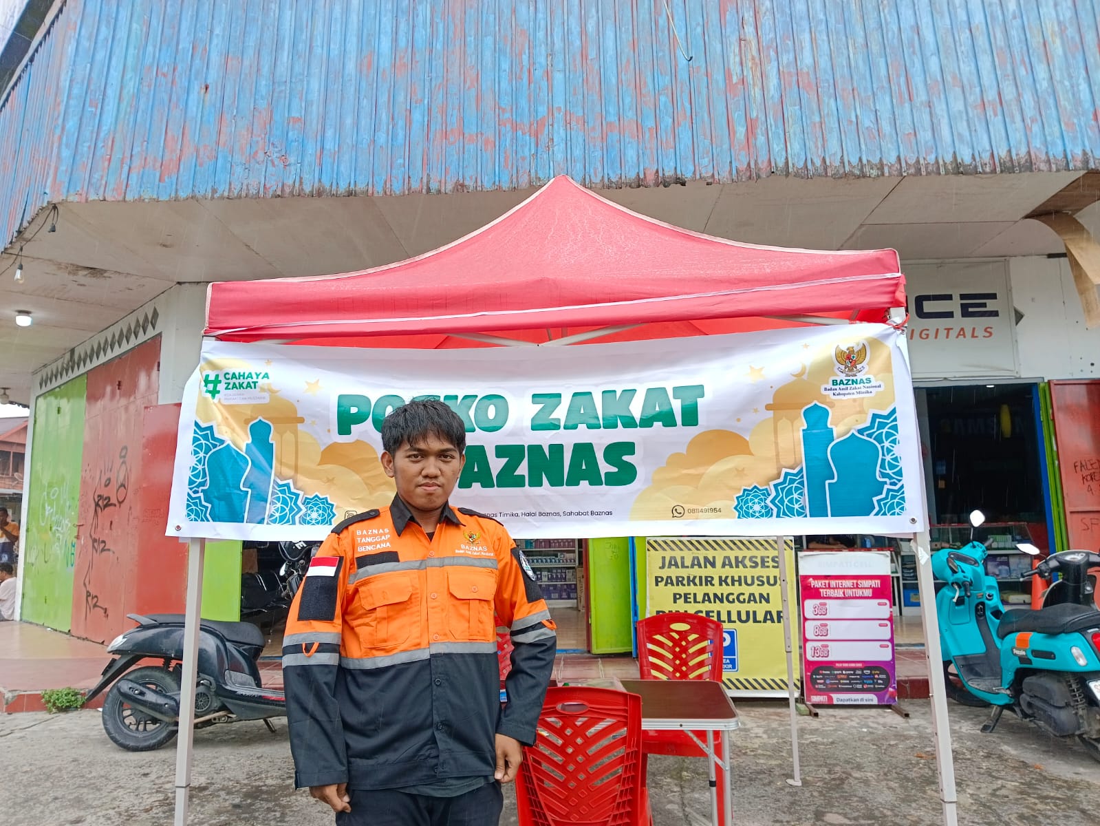 BAZNAS Mimika Buka 10 Posko Zakat Fitrah, Permudah Umat Muslim Menunaikan Kewajiban Ramadan