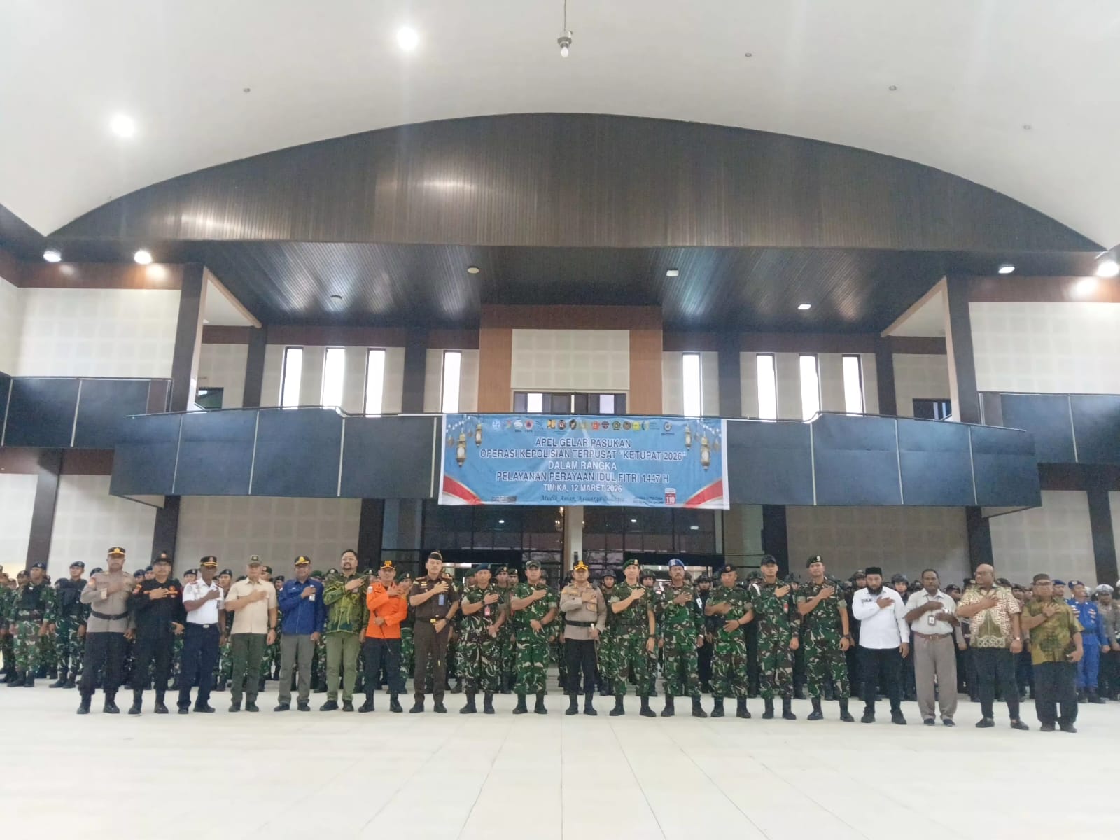 Apel Gelar Pasukan di Mimika, Ini Pesan Kapolri Bagi Seluruh Personil, Pengamanan Mudik dan Stabilitas Kamtibmas Jadi Fokus Utama 