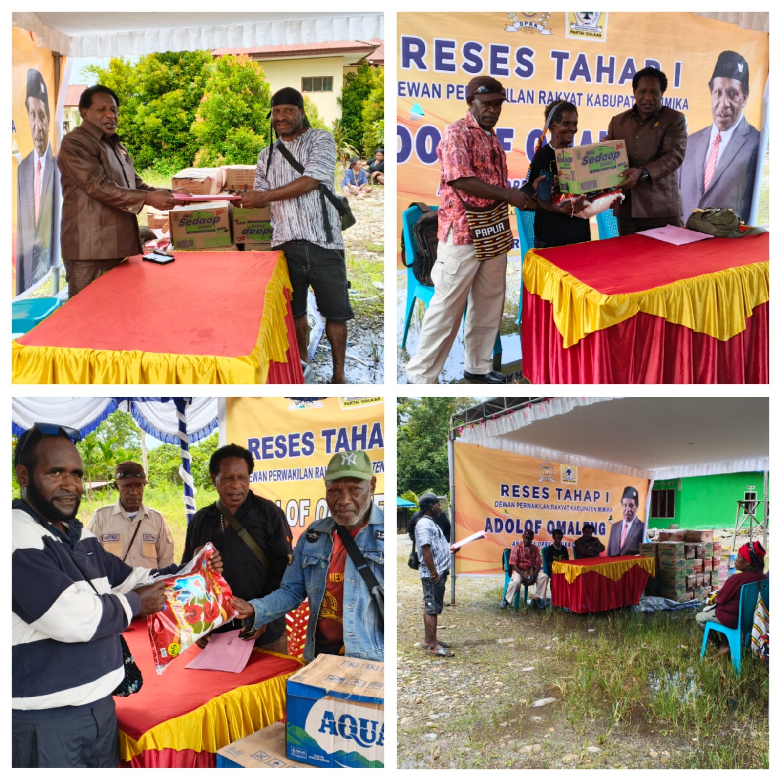 Reses Tahap I Adolof Omaleng di Mile 32, Warga Usulkan Bandara, Rumah Layak Huni hingga Penerangan Jalan