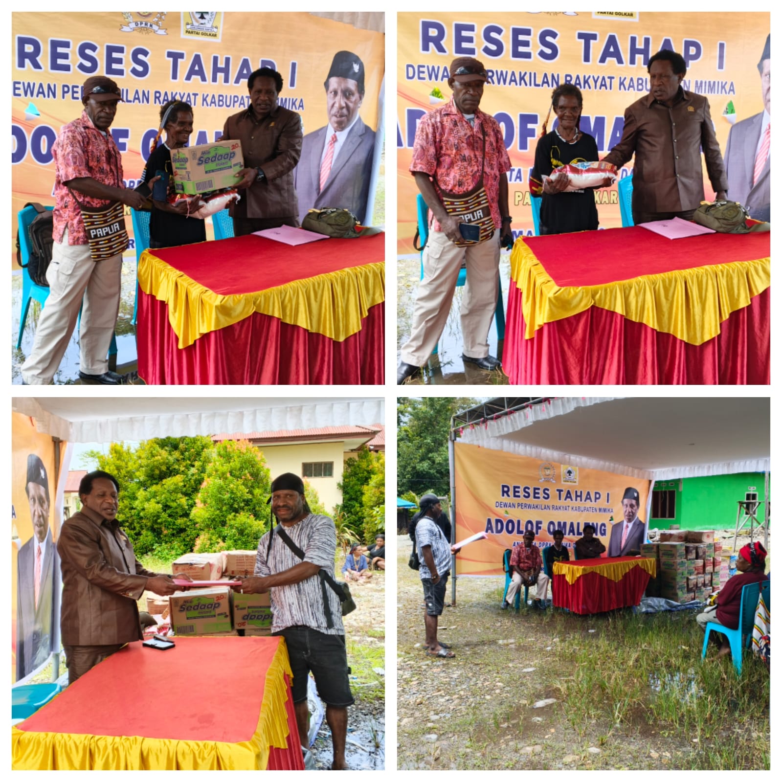 Reses Tahap I Adolof Omaleng di Mile 32, Warga Usulkan Bandara, Rumah Layak Huni hingga Penerangan Jalan