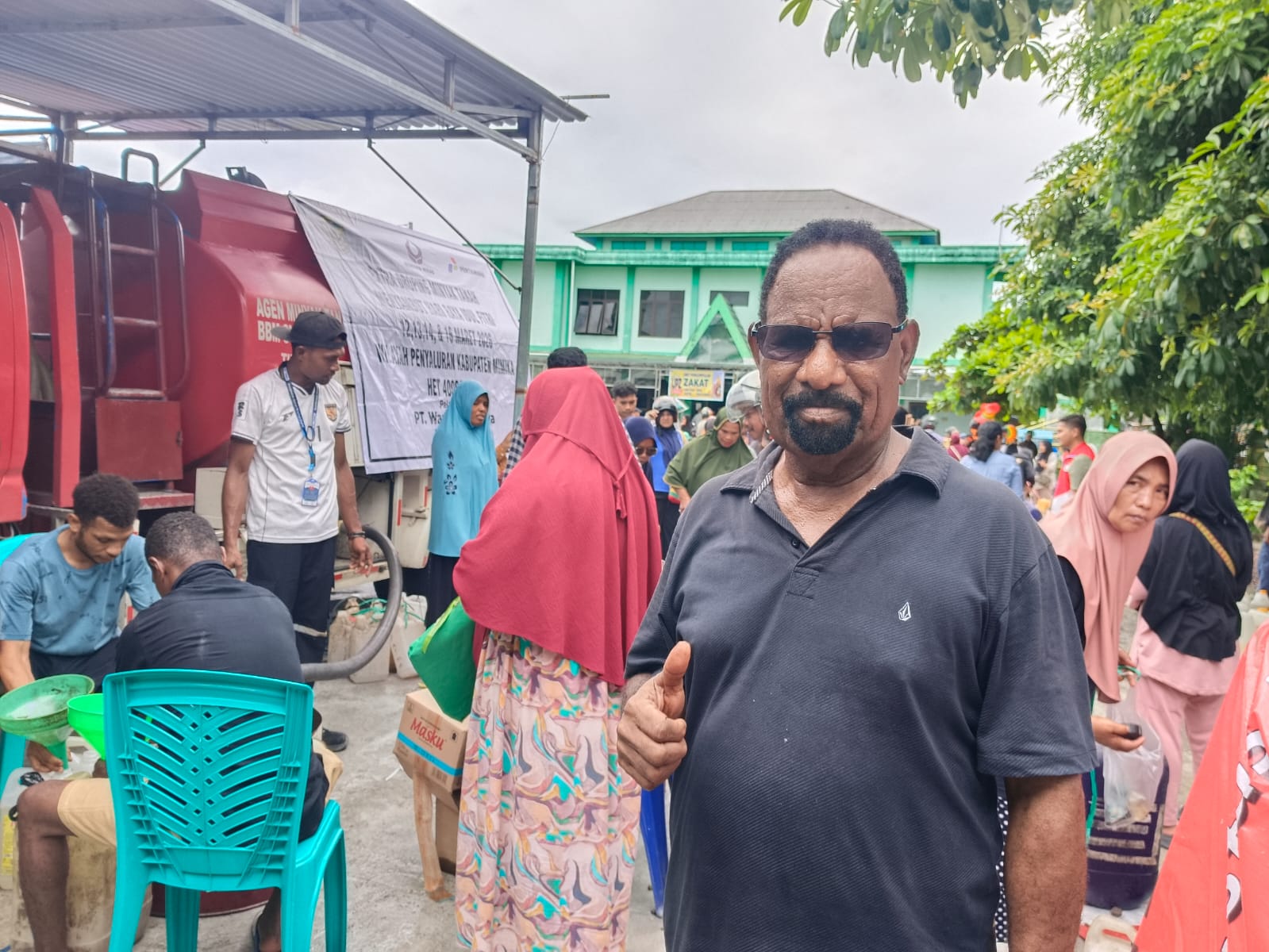 Distribusi Minyak Tanah Subsidi Jelang Hari Raya di Timika Dijaga Ketat, Agen Pastikan Harga Tetap Rp4.000.