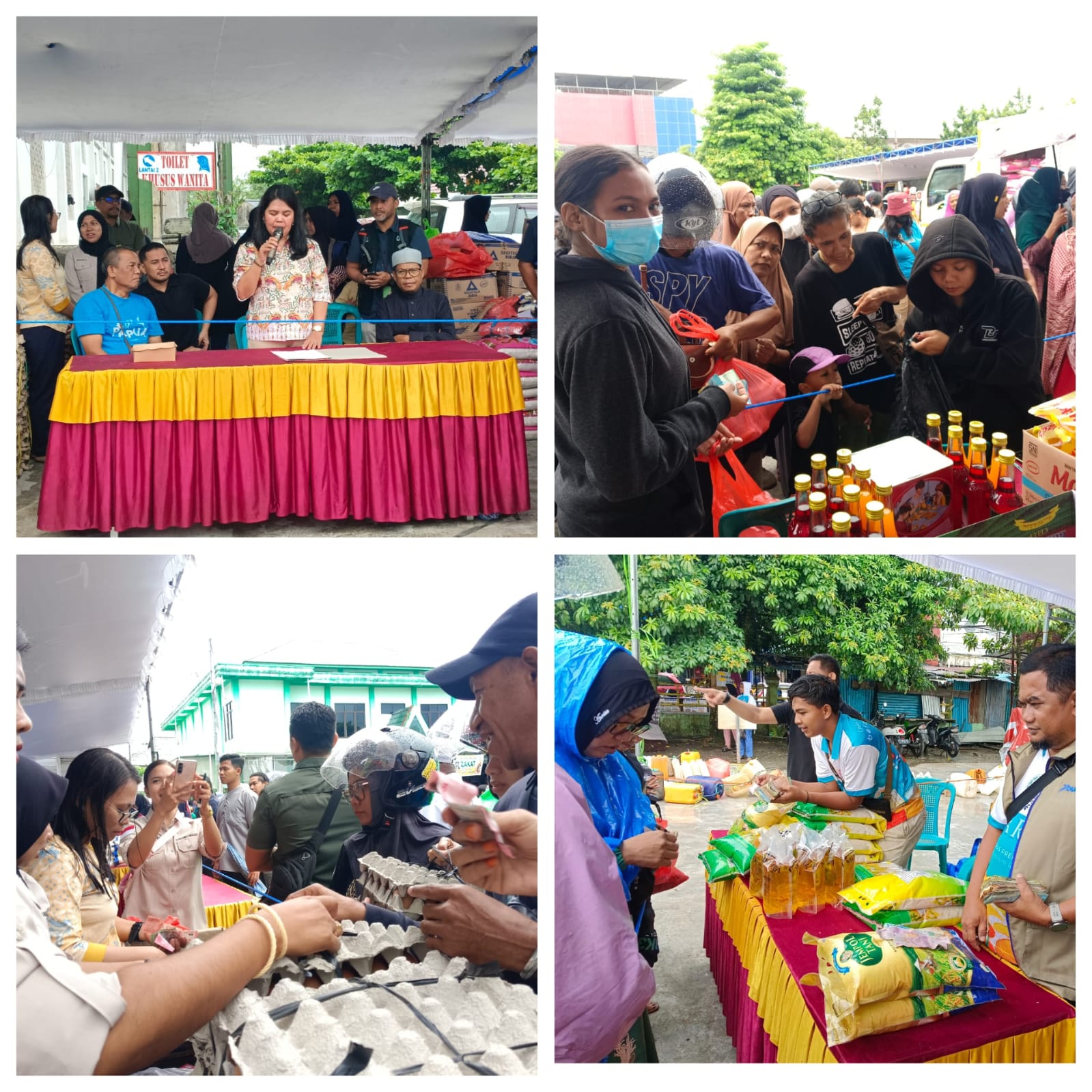 Gerakan Pangan Murah di Mimika Kembali Digelar, Pemkab Jaga Stabilitas Harga Jelang Idulfitri