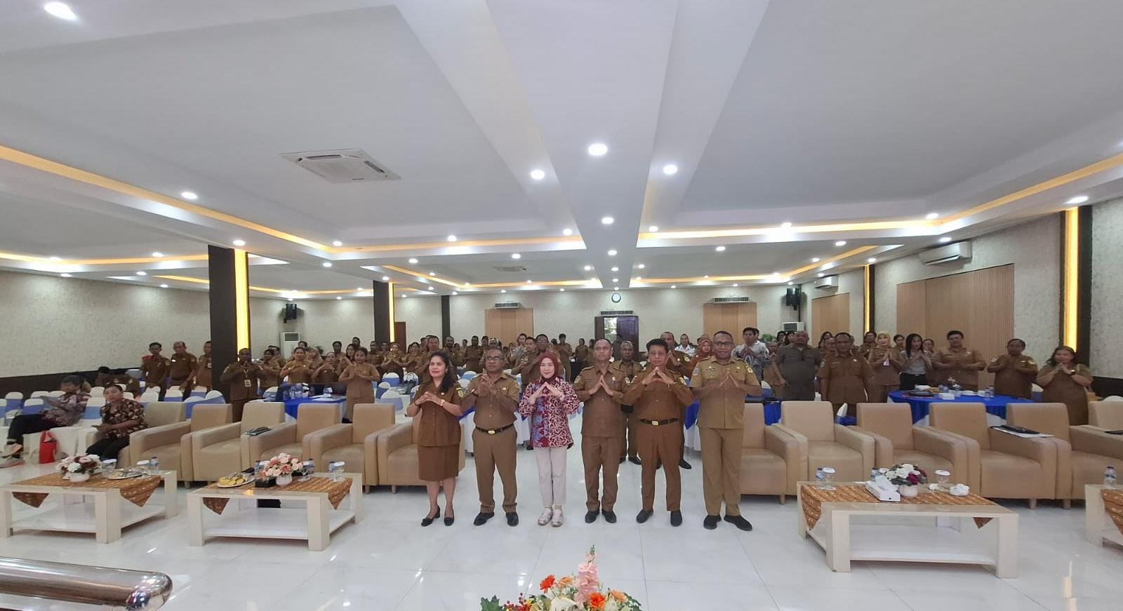 Pemkab Mimika Gelar Sosialisasi Penyusunan LPPD, Tekankan Akurasi Data dan Kinerja Daerah