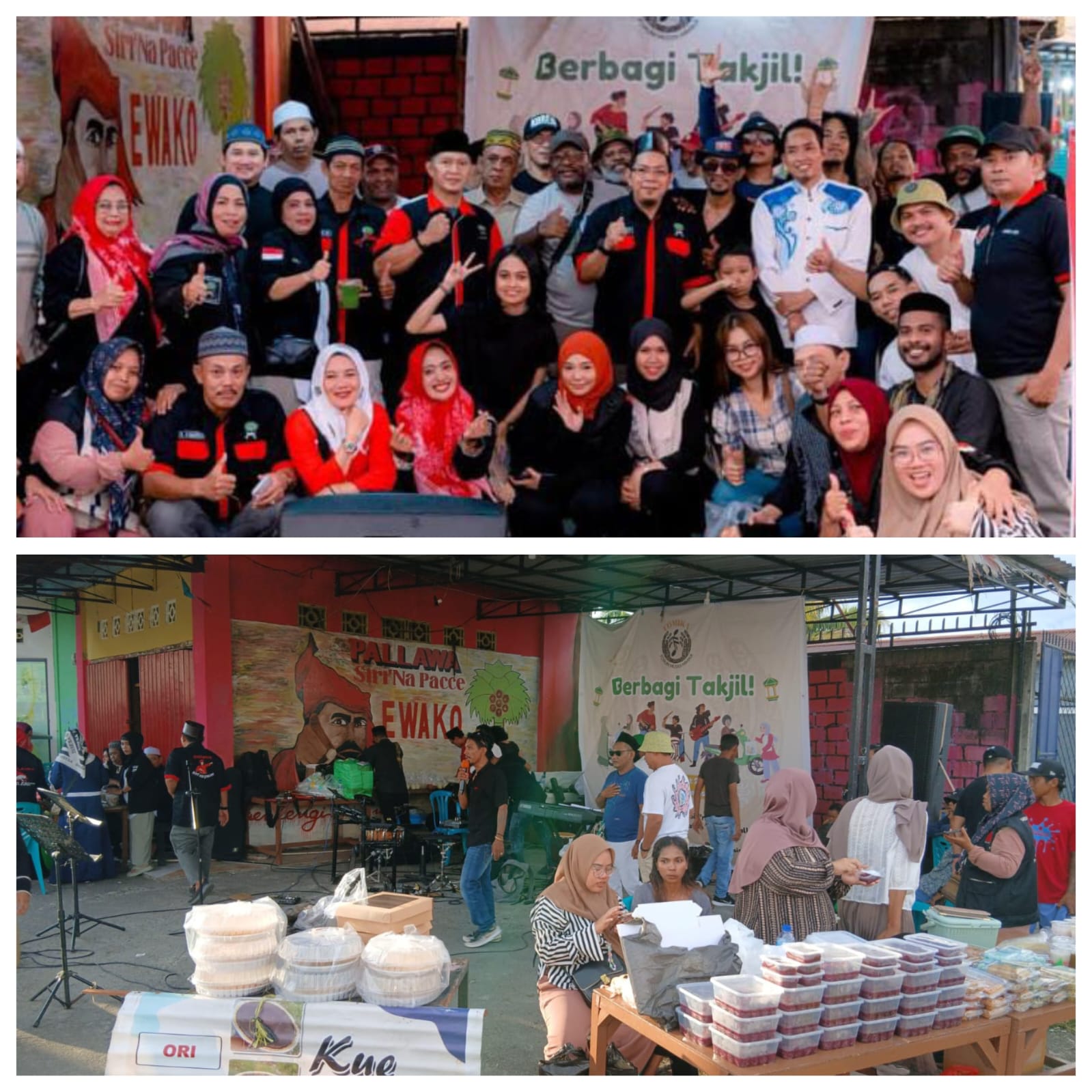 Komunitas Musisi FOMIKA Timika Bagikan 263 Takjil, Perkuat Solidaritas dan Legalitas Organisasi